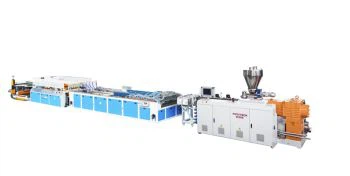 UPVC Twin Wall bylgjupappa Roof Tile Machine